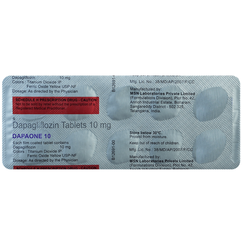 Dapaone 10 Tablet