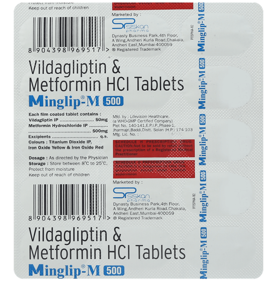 Minglip-M 500 Tablet