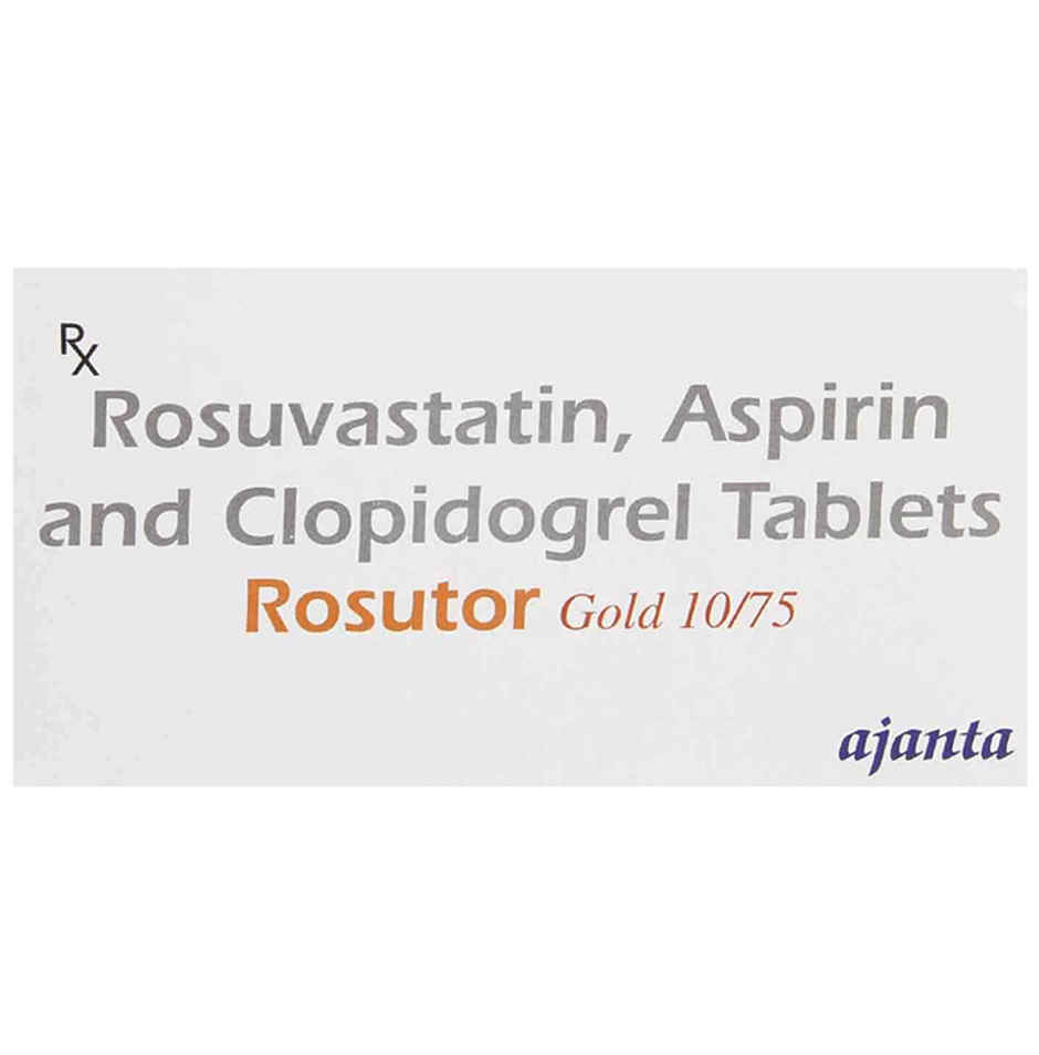 Rosutor Gold 10/75 Tablet