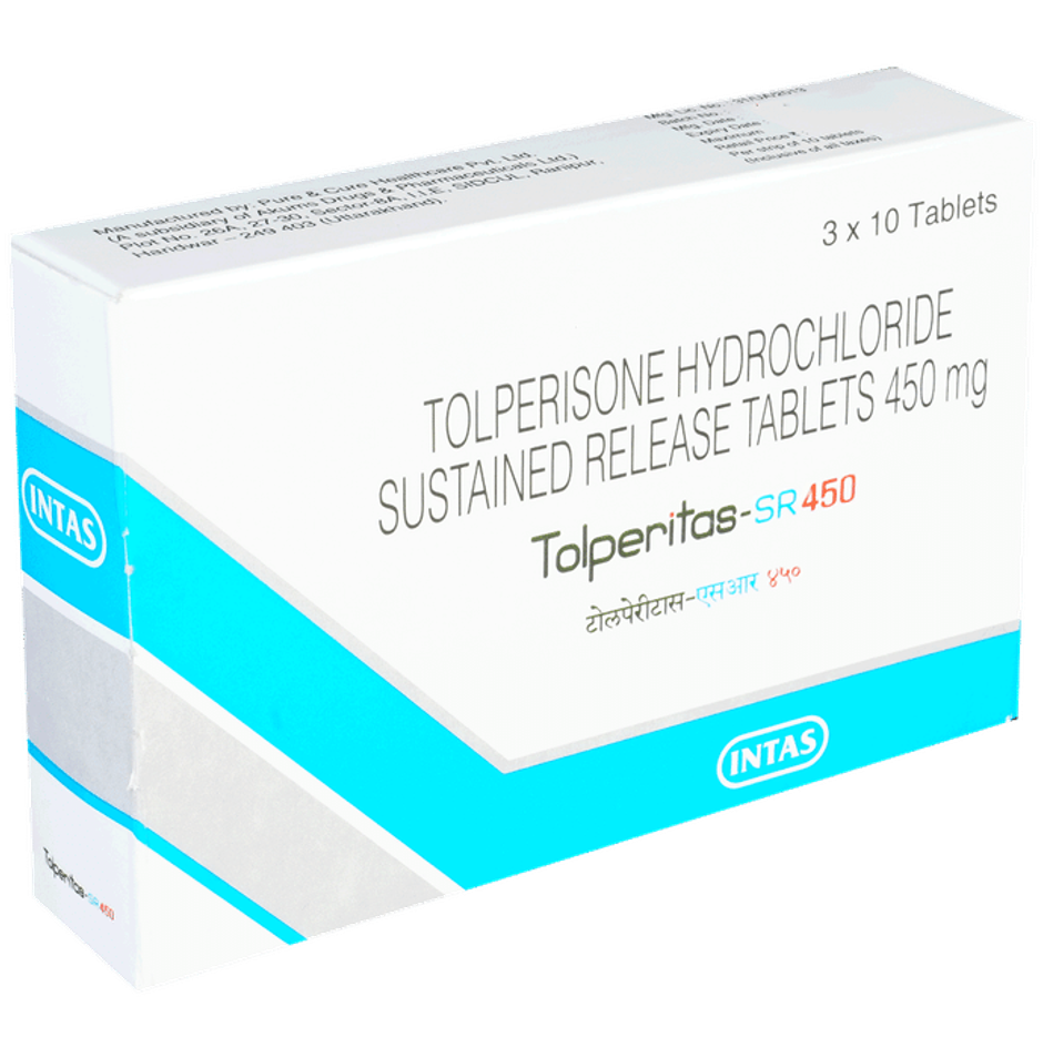 Tolperitas-SR 450 Tablet