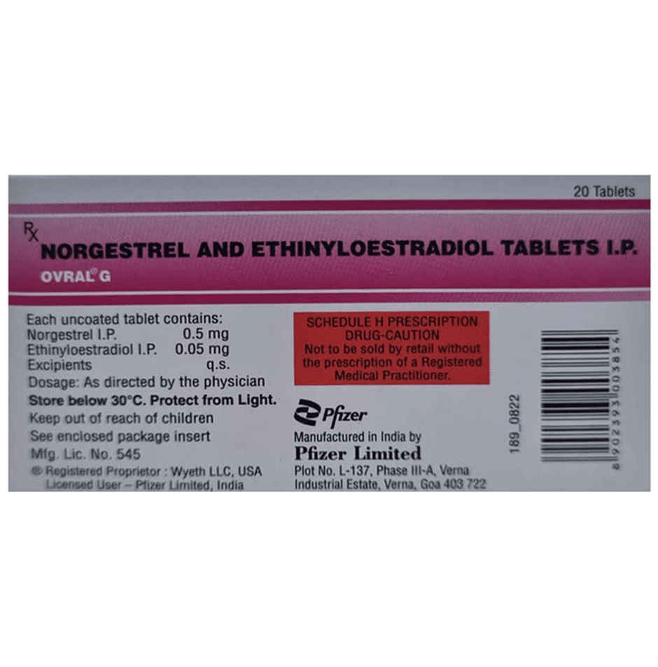Ovral G Tablet