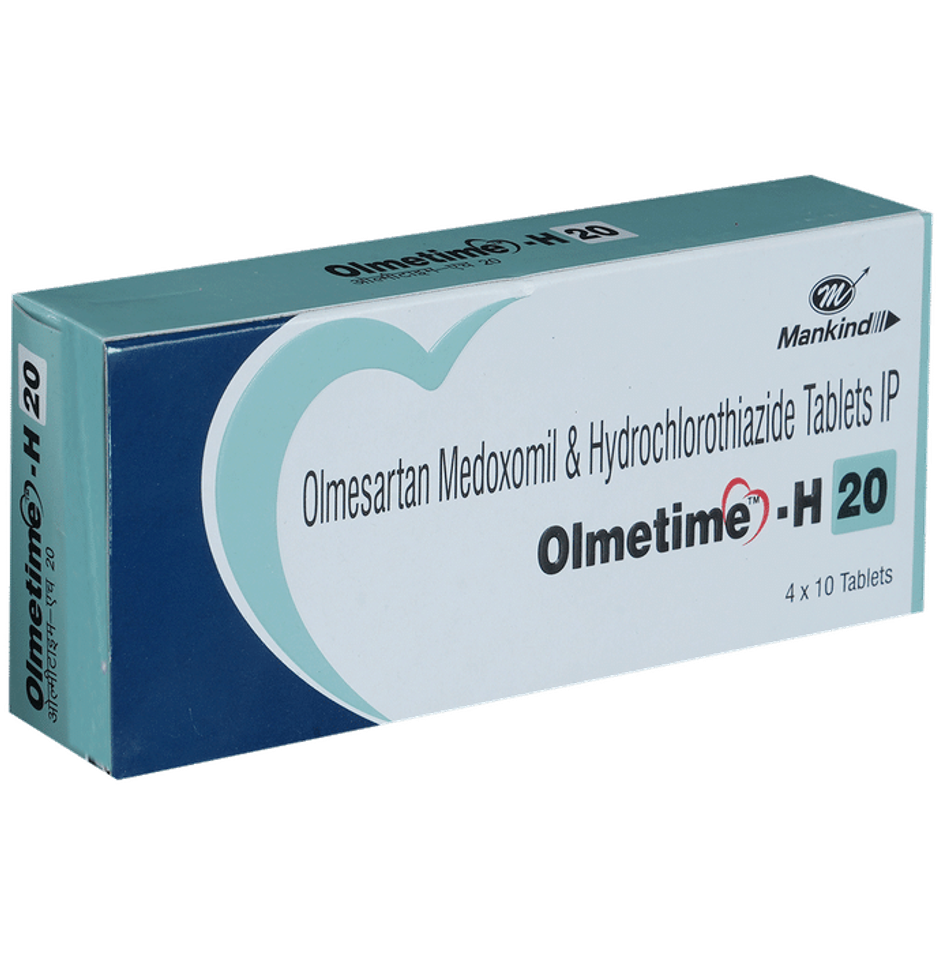 Olmetime-H 20 Tablet