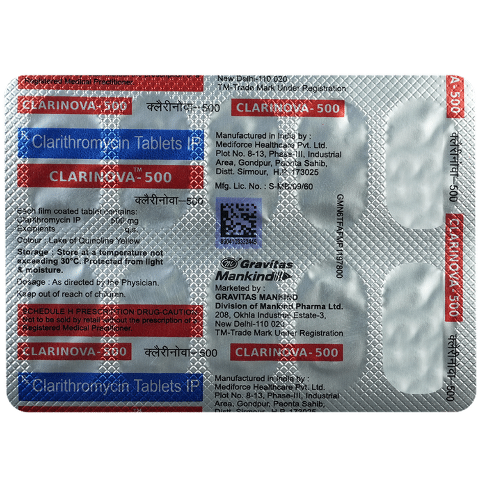 Clarinova-500 Tablet