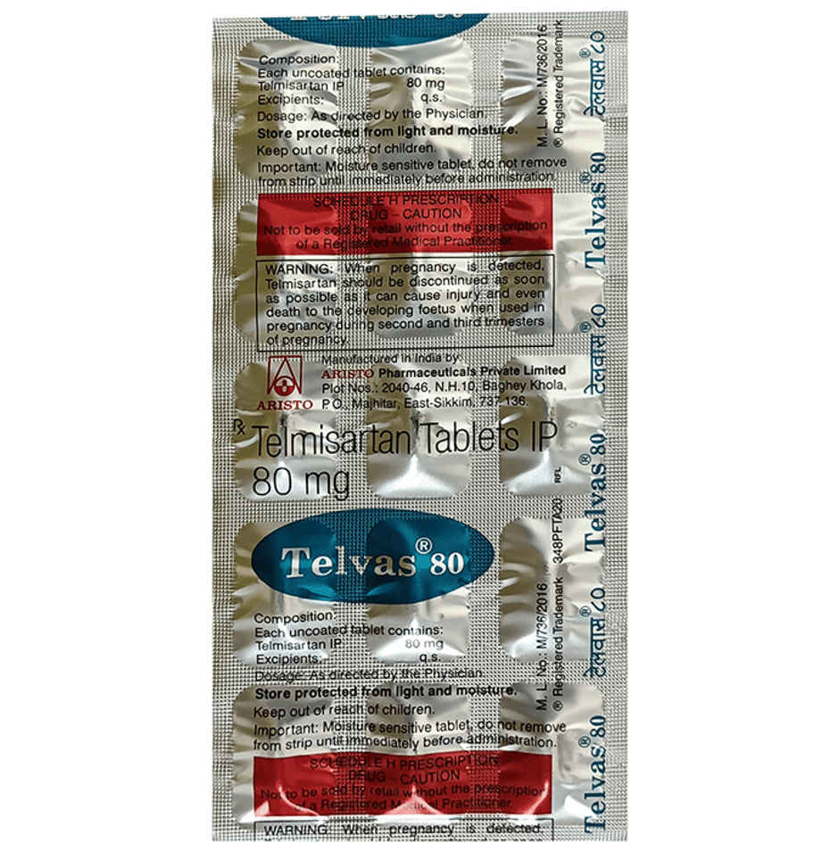 Telvas 80 Tablet