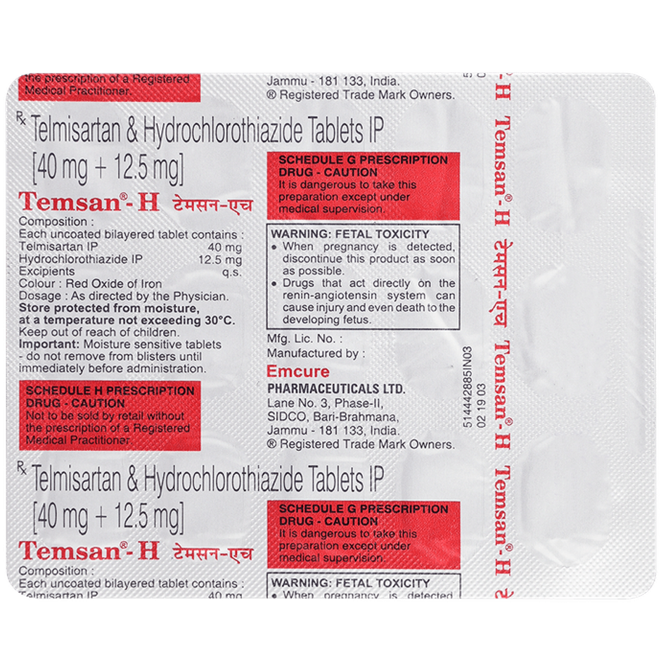 Temsan-H Tablet