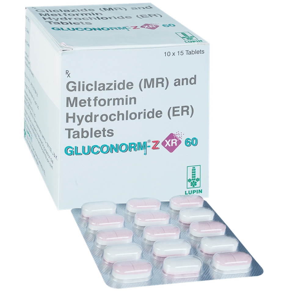 Gluconorm-Z XR 60 Tablet