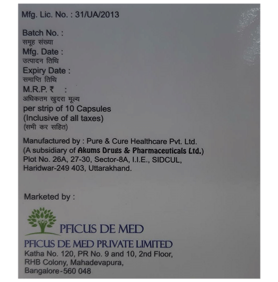 Rosucus Gold 20 Capsule