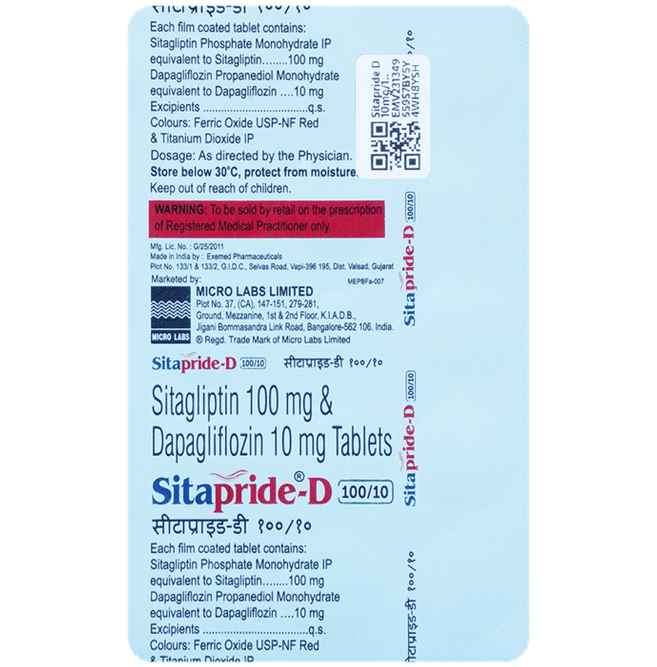 Sitapride-D 100/10 Tablet