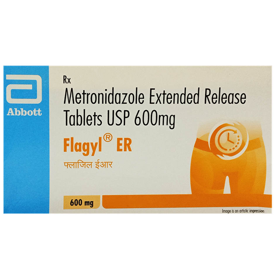 Flagyl ER 600mg Tablet