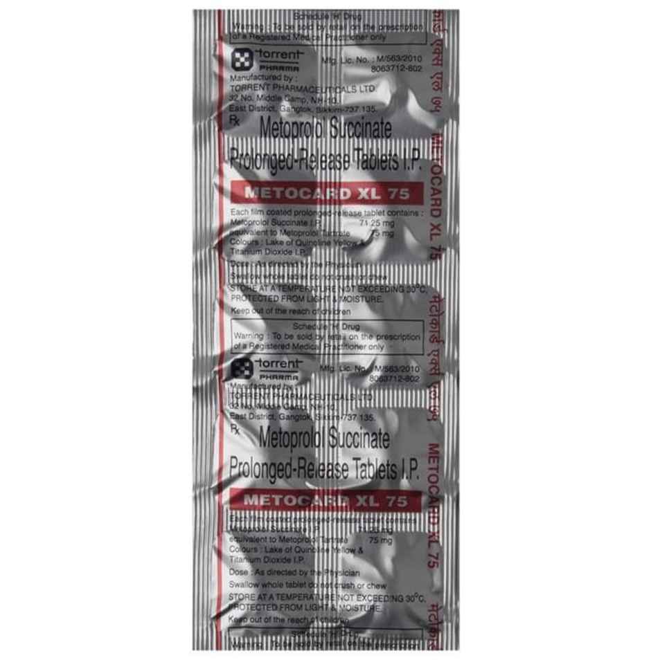Metocard XL 75 Tablet PR