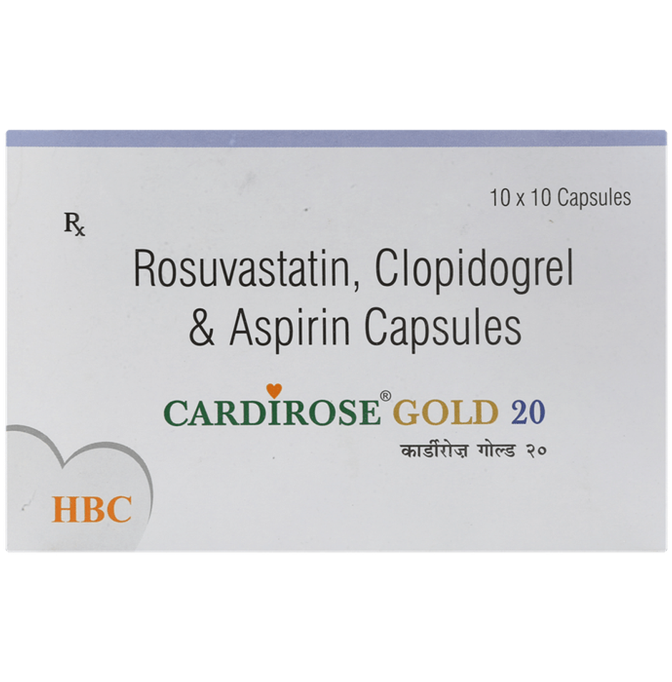 Cardirose Gold 20 Capsule