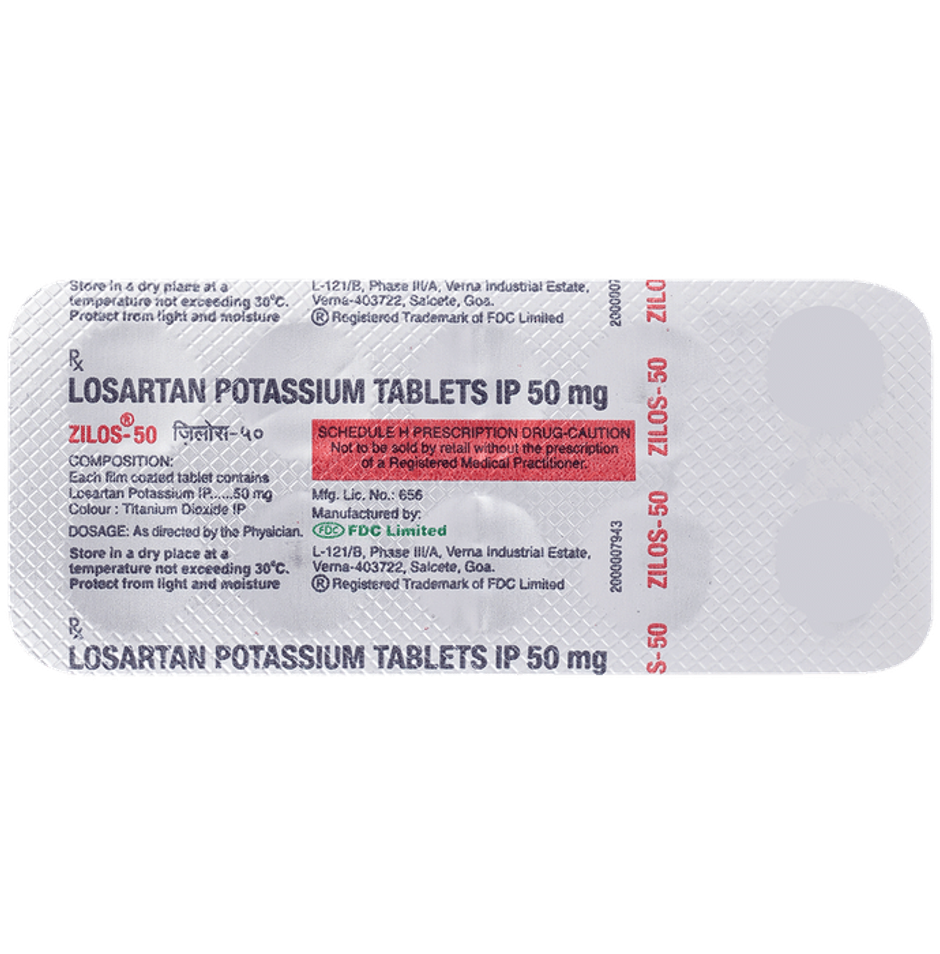 Zilos-50 Tablet