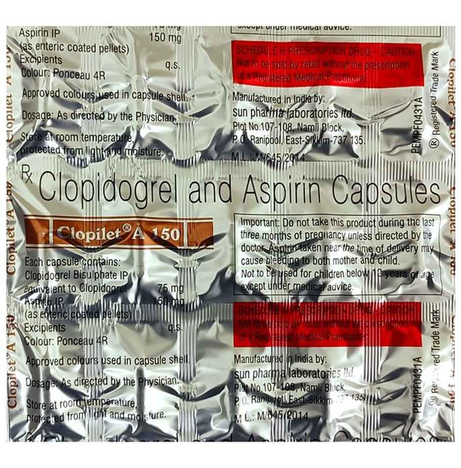Clopilet A 150 Capsule