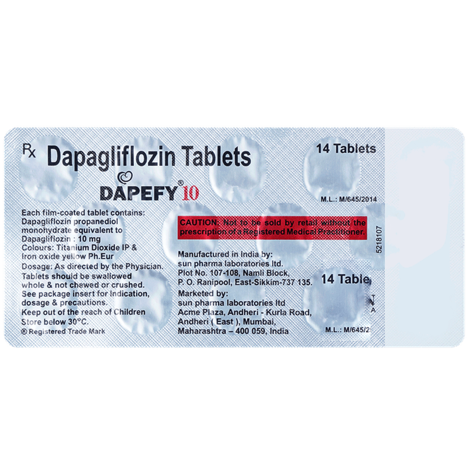 Dapefy 10 Tablet