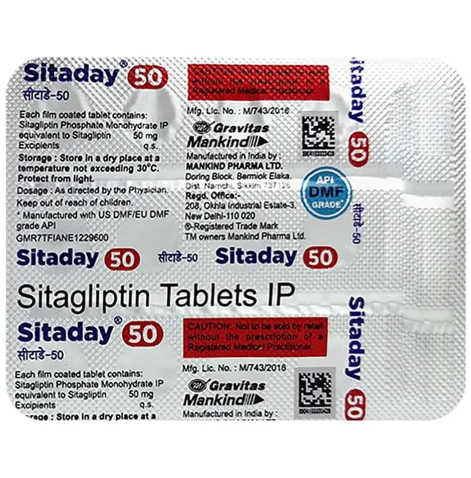 Sitaday 50 Tablet