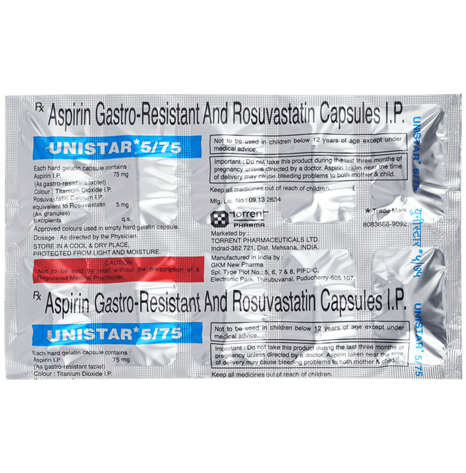 Unistar 5/75 Capsule