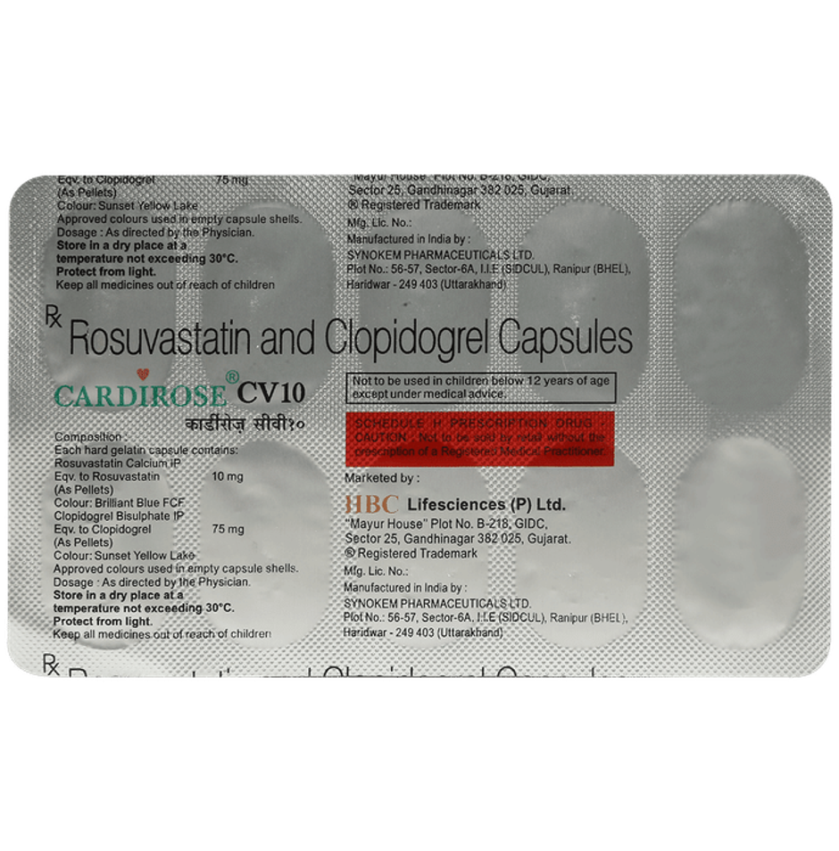 Cardirose CV 10 Capsule