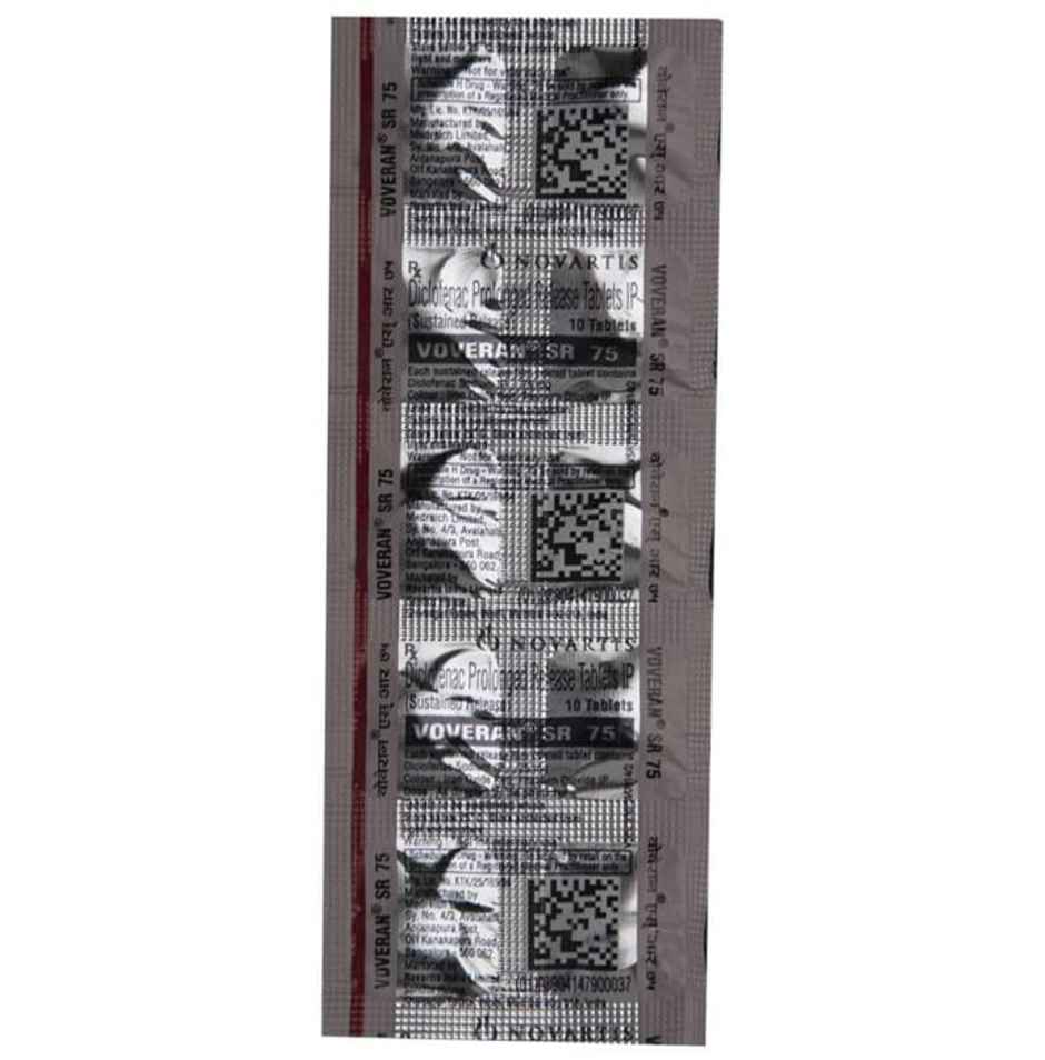 Voveran SR 75 Tablet PR
