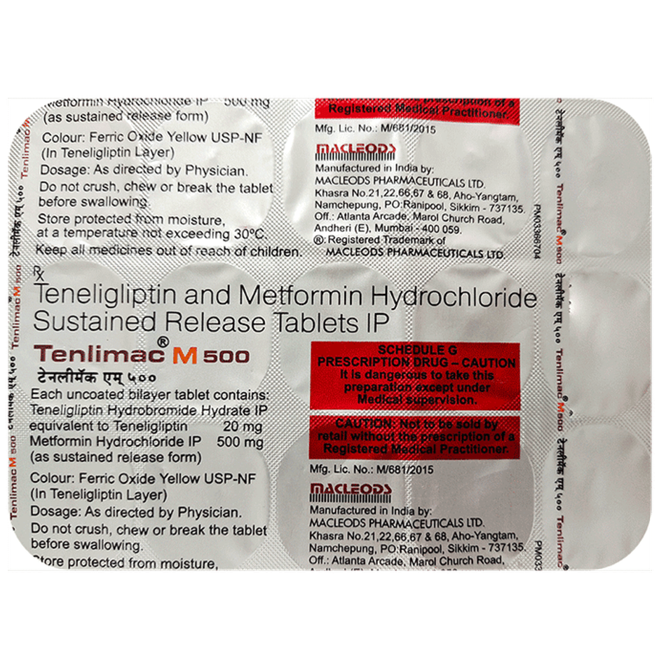 Tenlimac M 500 Tablet SR