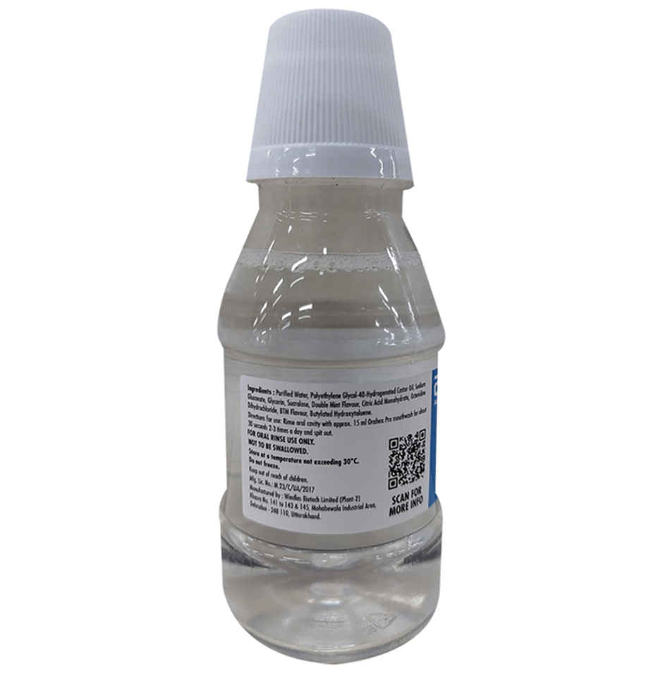Orahex Pro Mint Flavour Mouth Wash