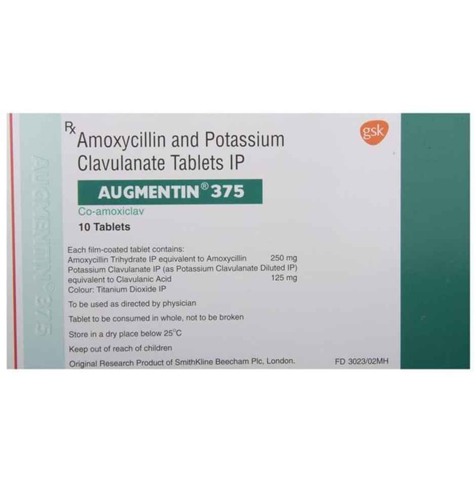 Augmentin 375 Tablet