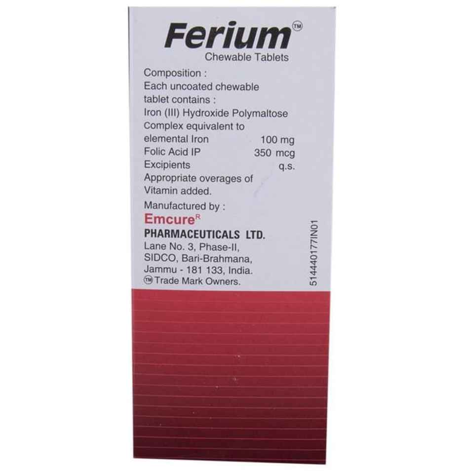 Ferium Chewable Tablet