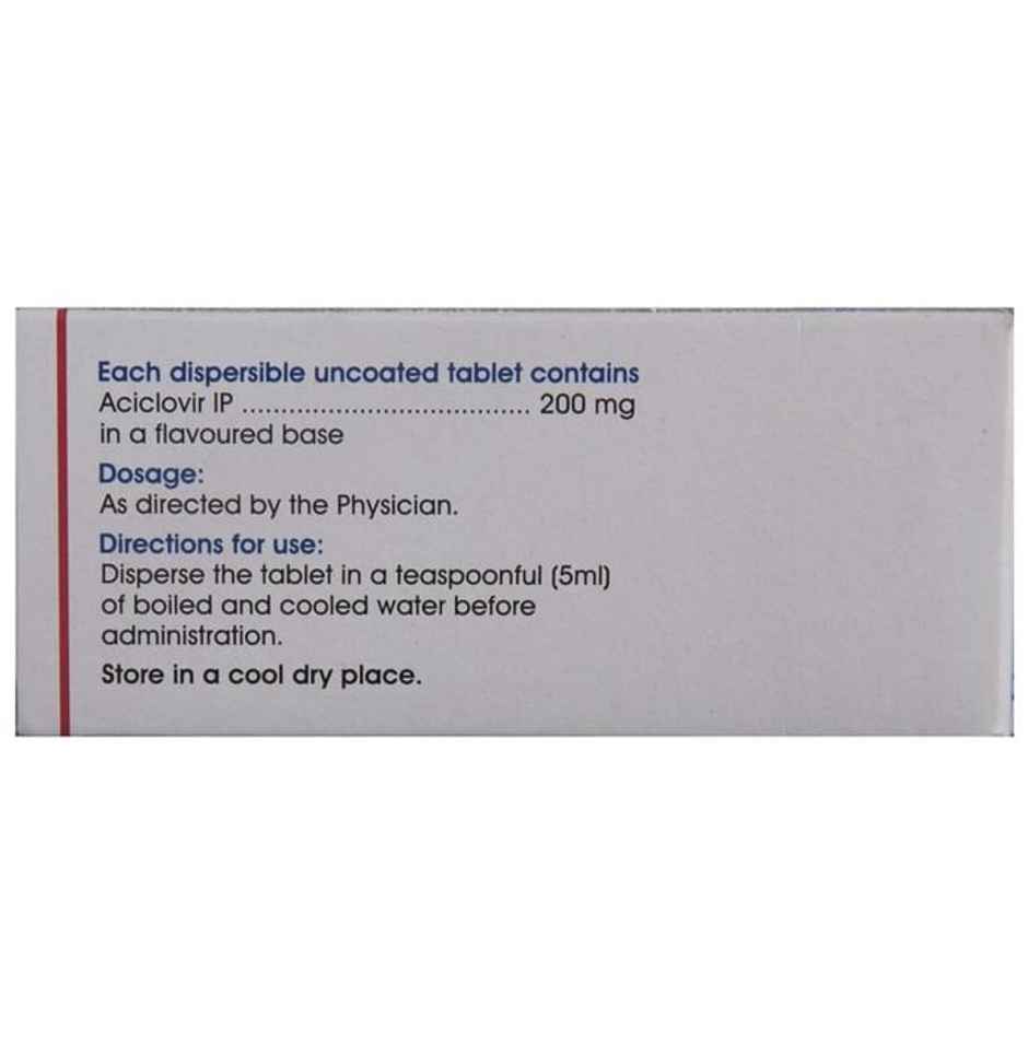 Acivir-200 DT Tablet