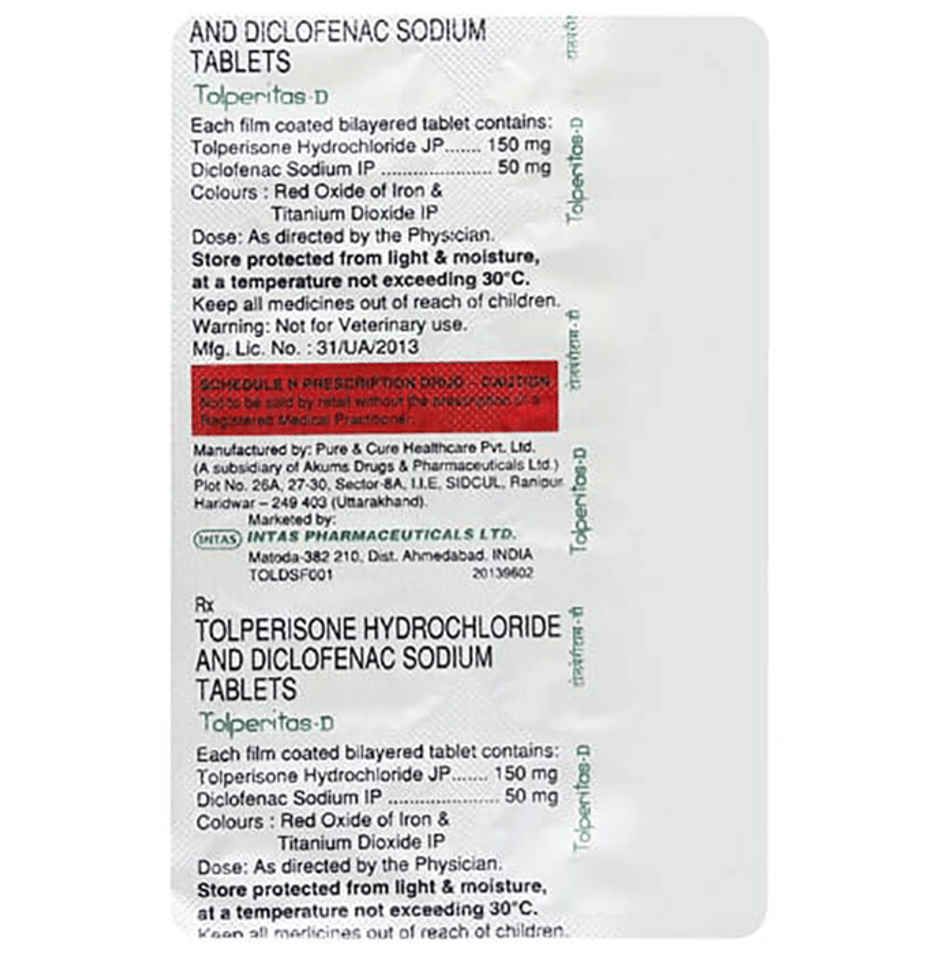 Tolperitas-D Tablet