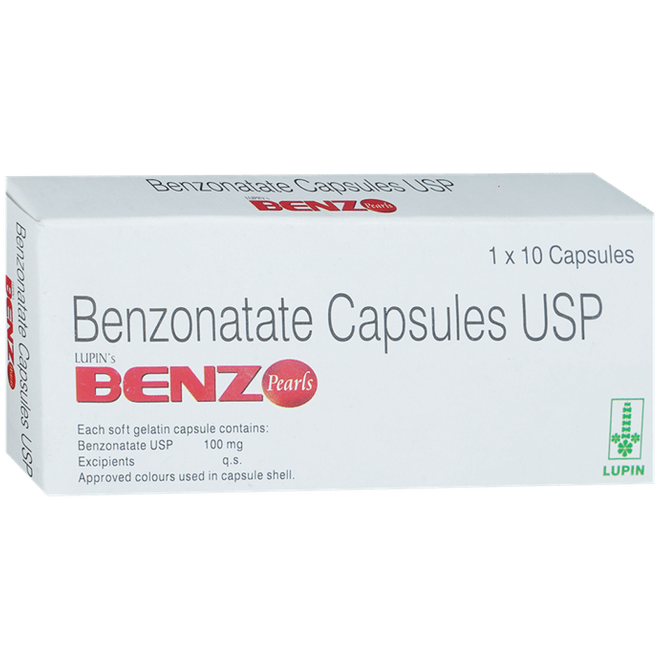 Lupin's Benz Pearls Soft Gelatin Capsule