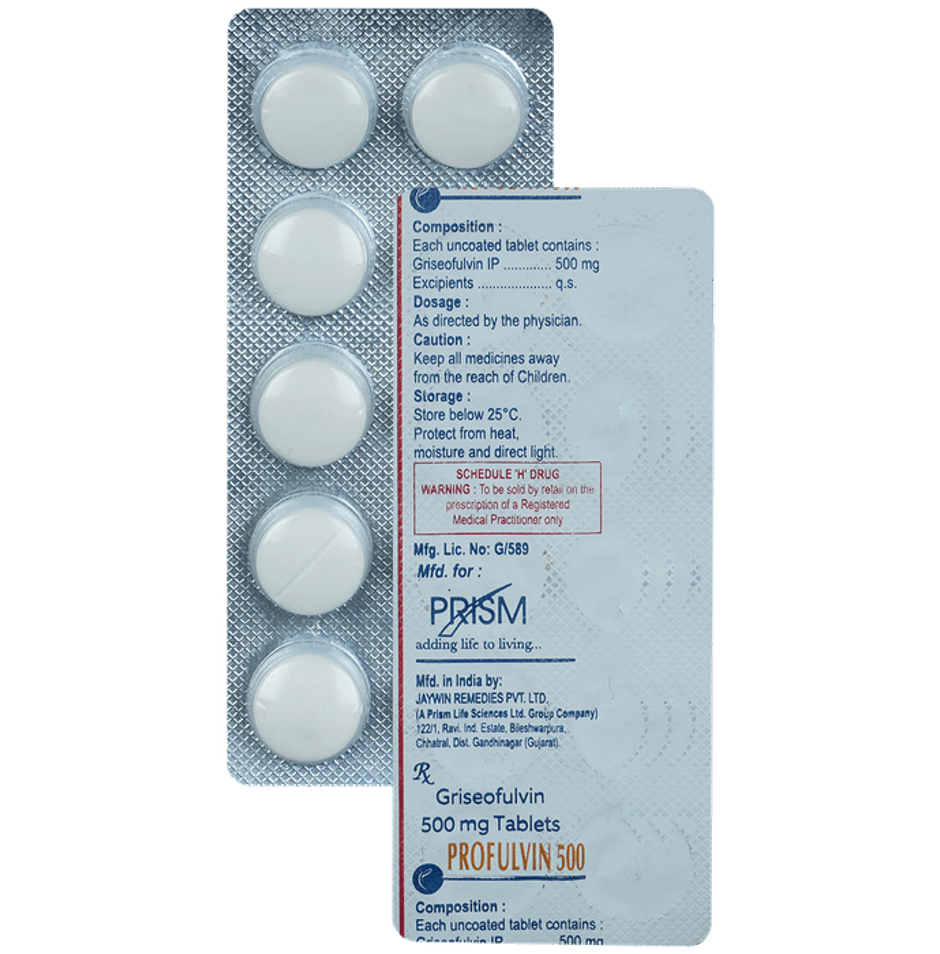 Profulvin 500 Tablet