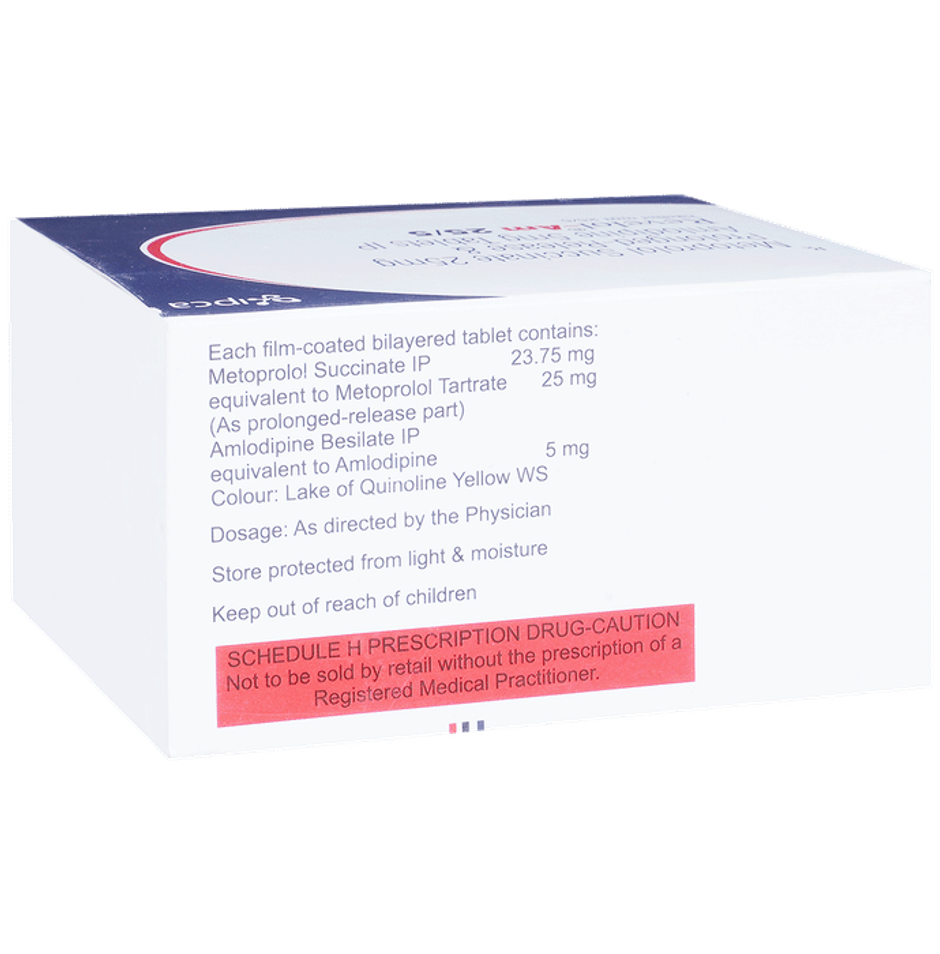 Revelol-AM 25/5mg Tablet PR