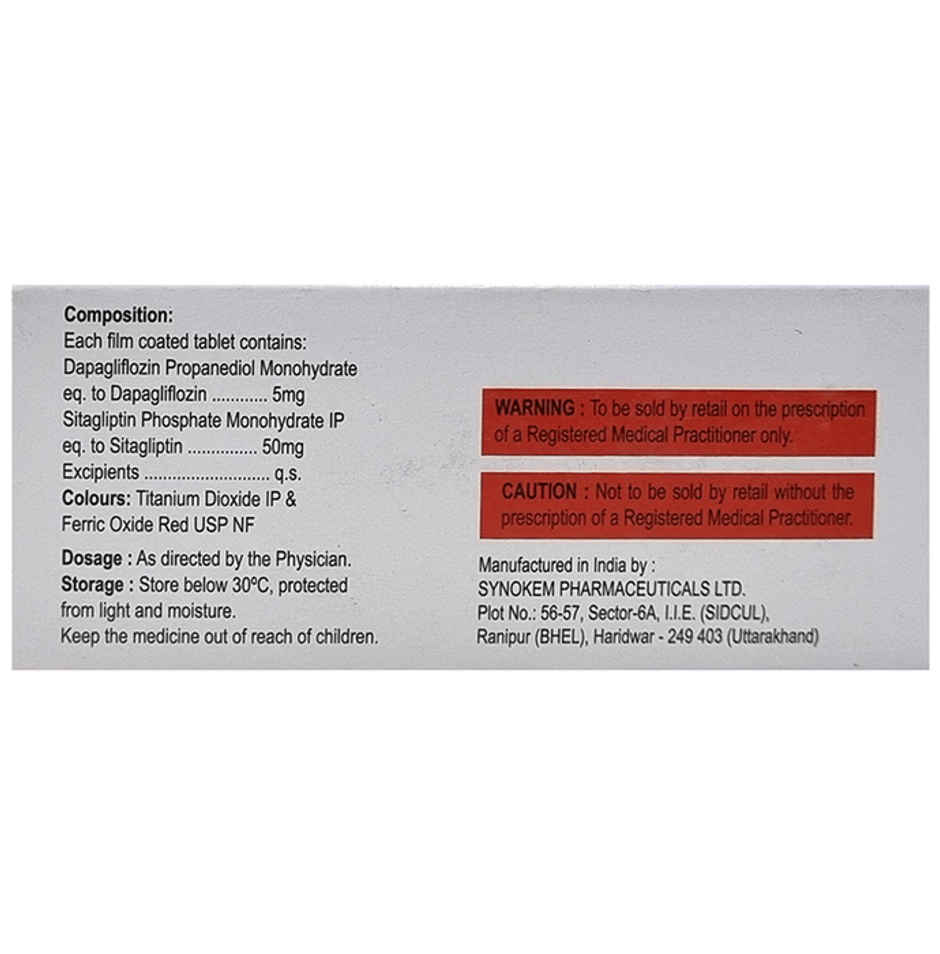 Gluxit-S 5/50 Tablet