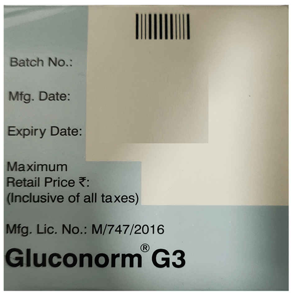 Gluconorm G 3 Tablet PR