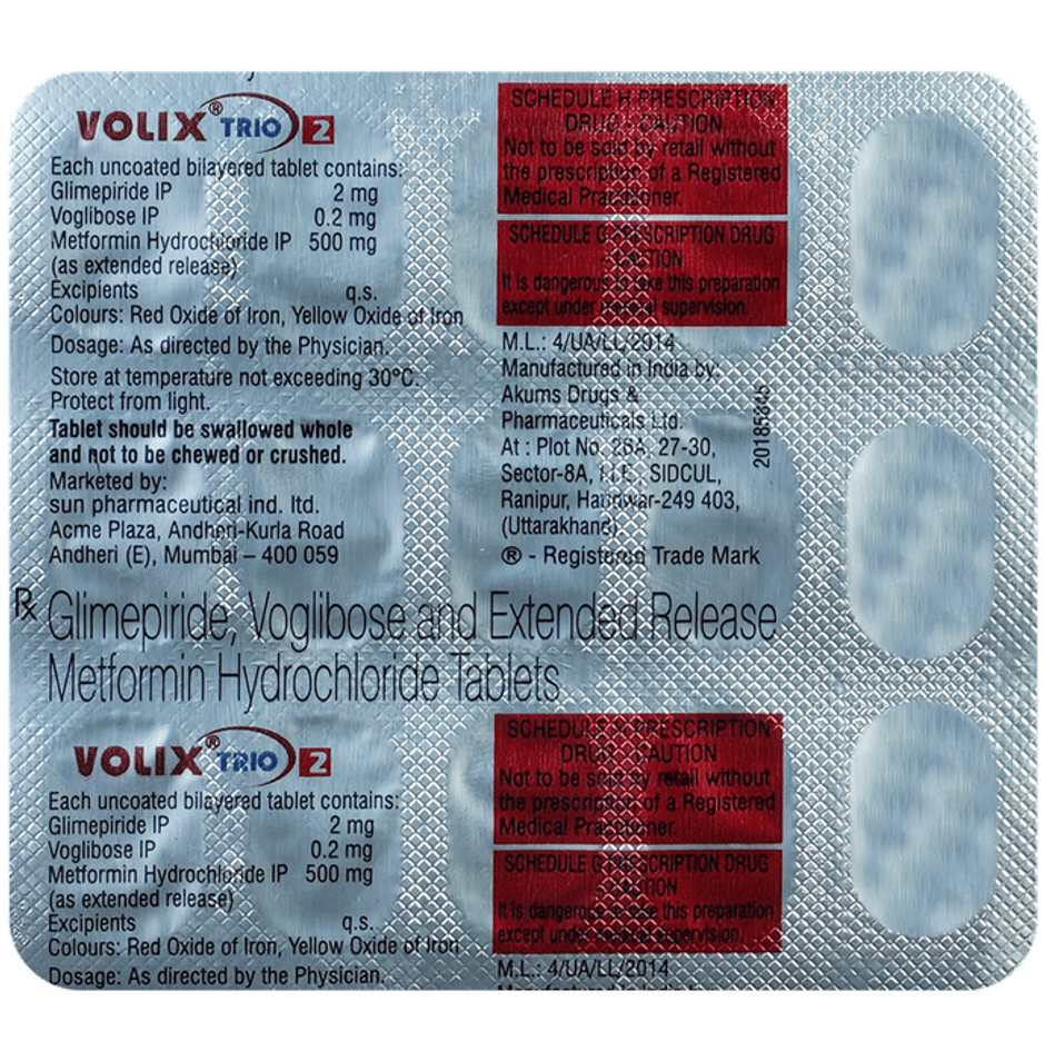 Volix Trio 2 Tablet ER