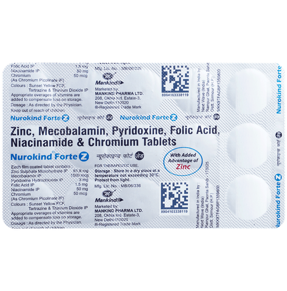 Nurokind Forte Z Tablet