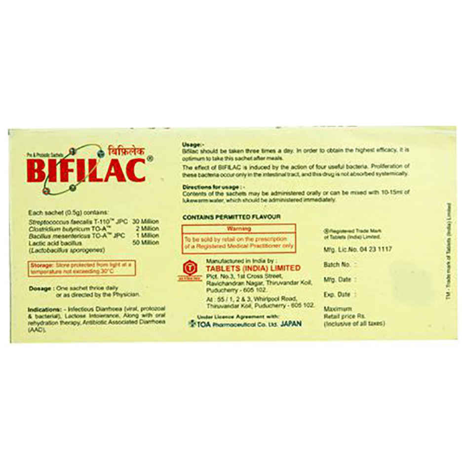 Bifilac Sachet