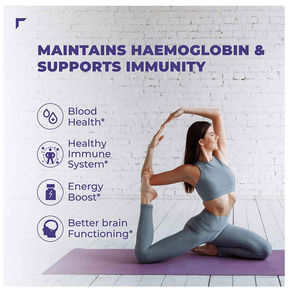 Swisse Iron Supplement With Vitamin C & Vitamin B12-30 Tablets