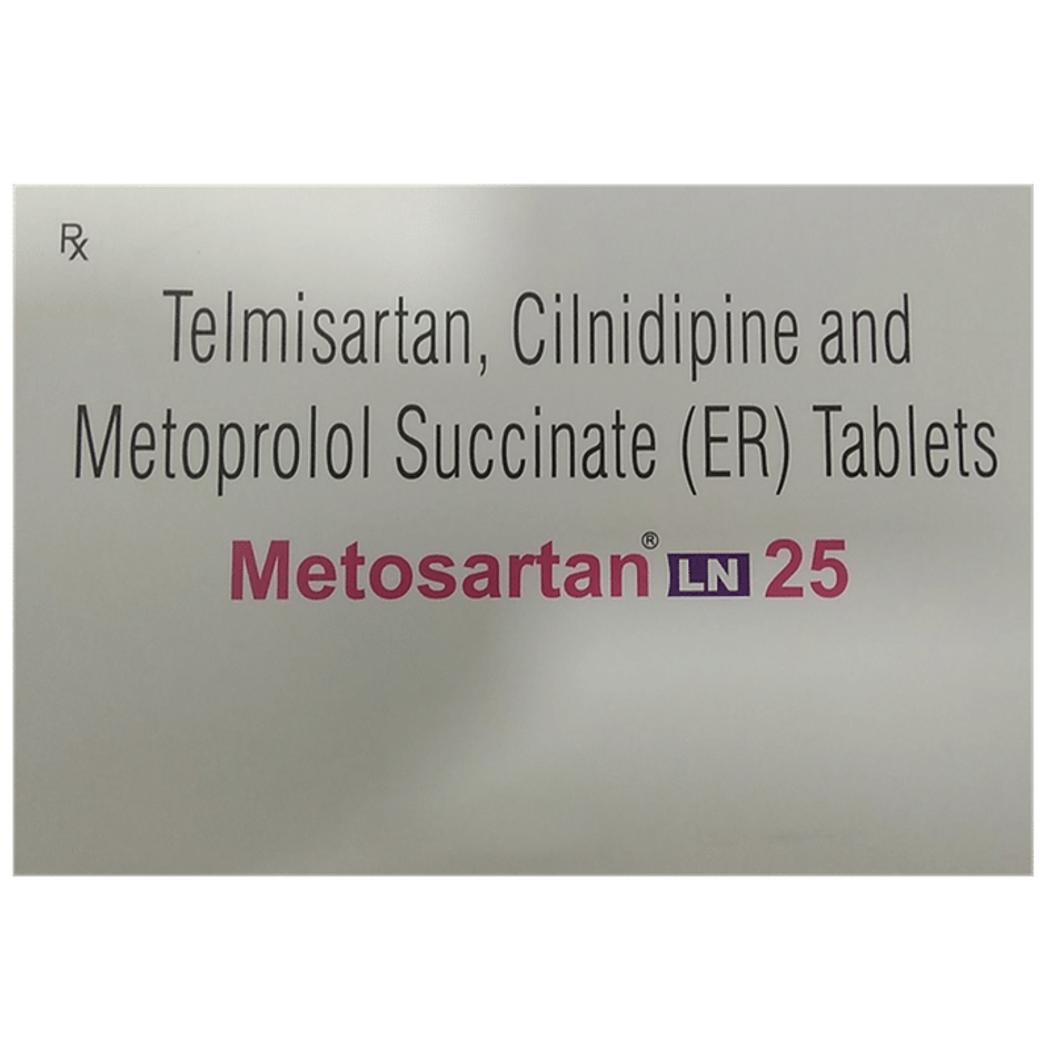 Metosartan LN 25 Tablet ER