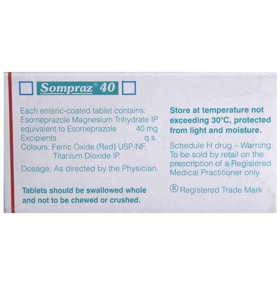 Sompraz 40 Tablet