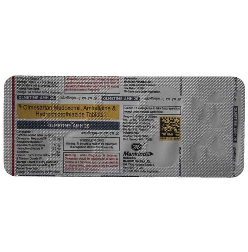 Olmetime-AMH 20 Tablet