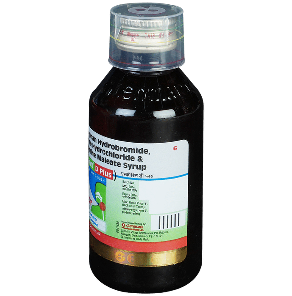 Ascoril D Plus Sugar Free Syrup