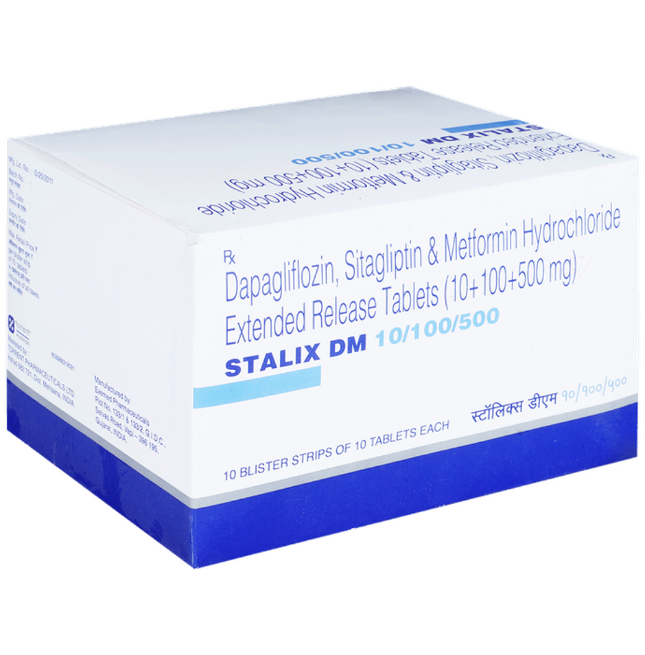 Stalix DM 10/100/500 Tablet ER