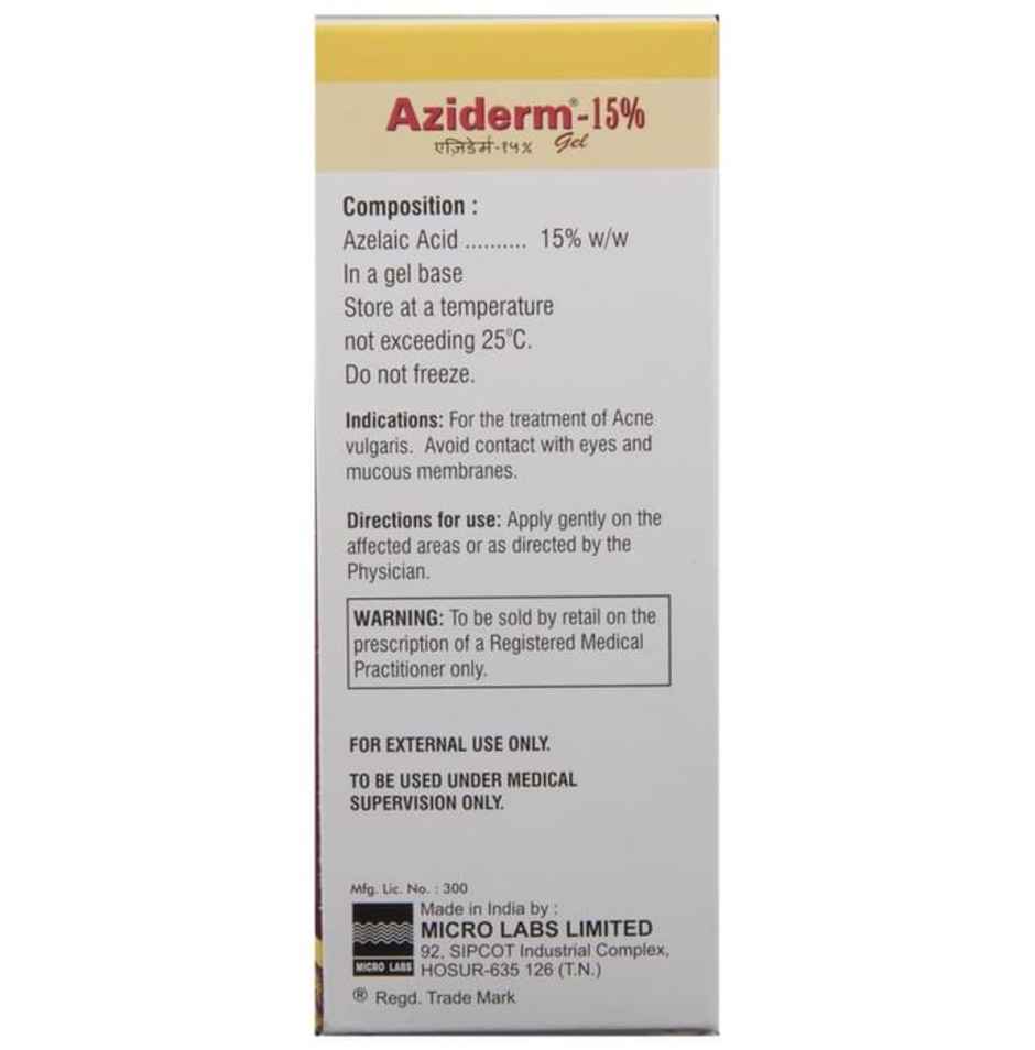 Aziderm-15% Gel