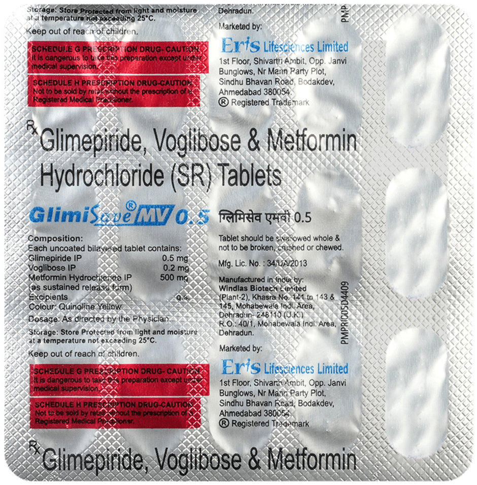 Glimisave MV 0.5 Tablet SR