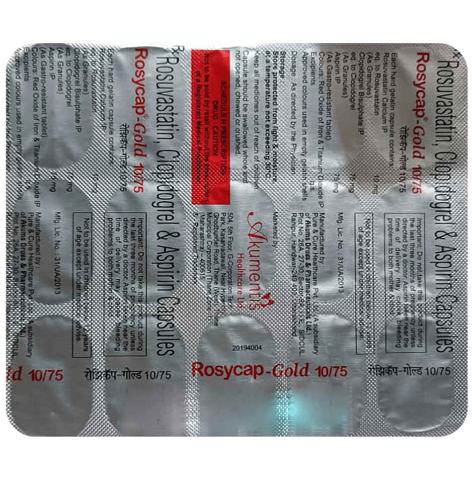 Rosycap-Gold 10/75 Capsule