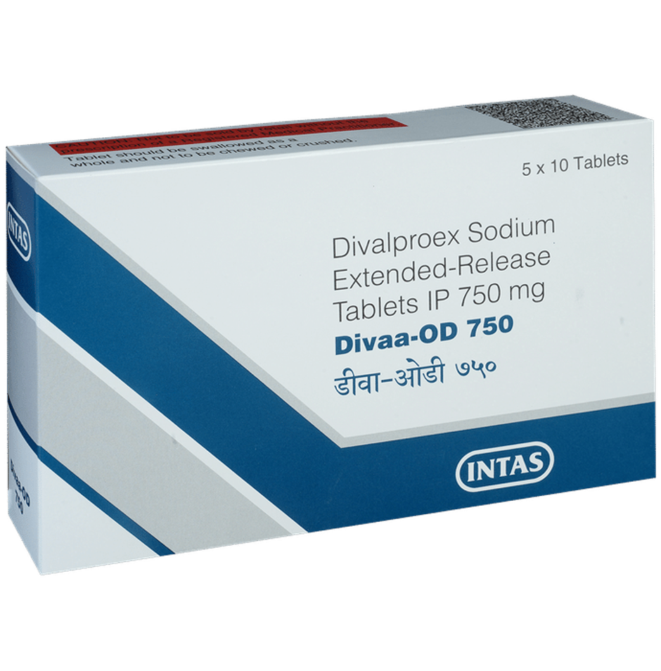 Divaa-OD 750 Tablet ER