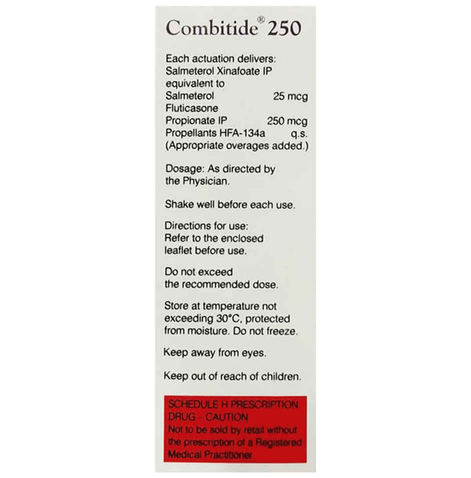Combitide 250 Inhaler