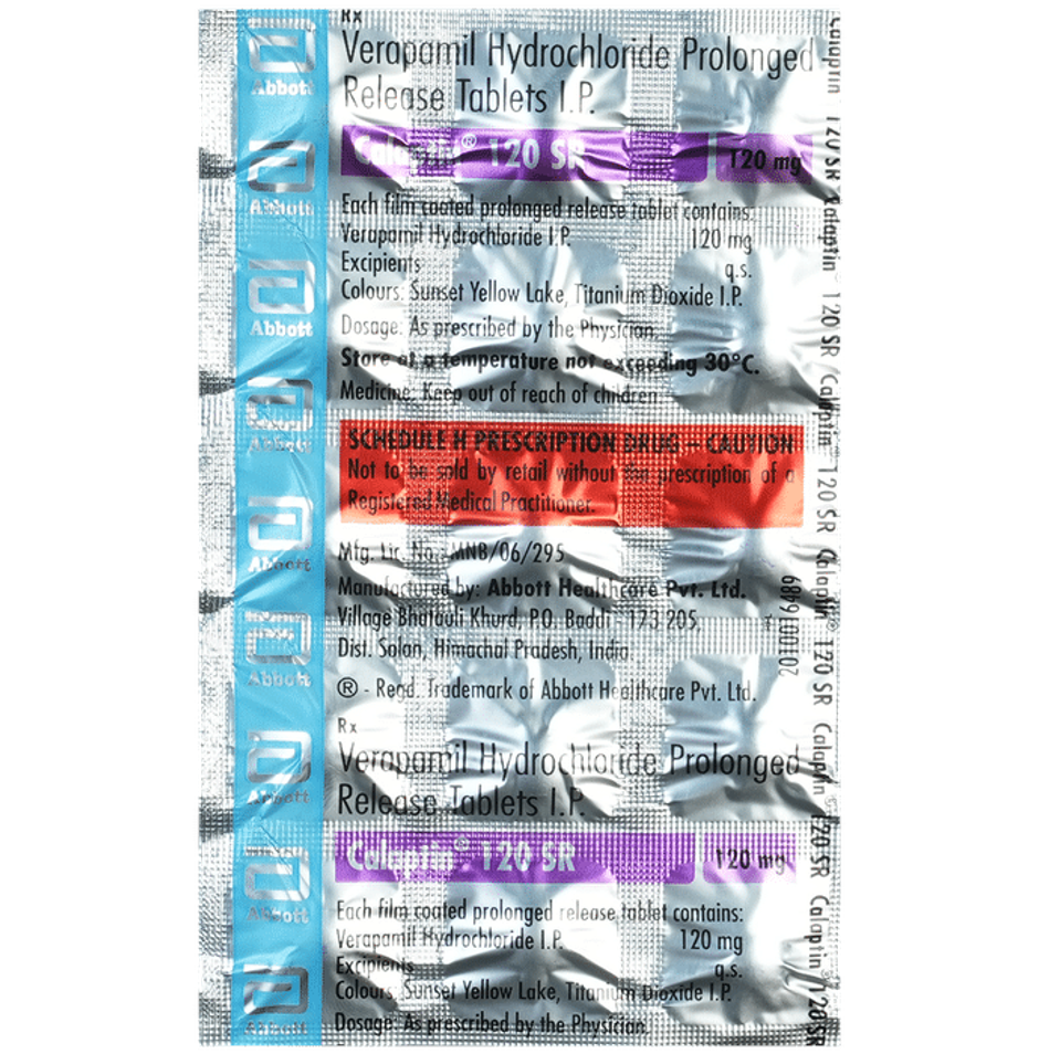 Calaptin 120 SR Tablet PR