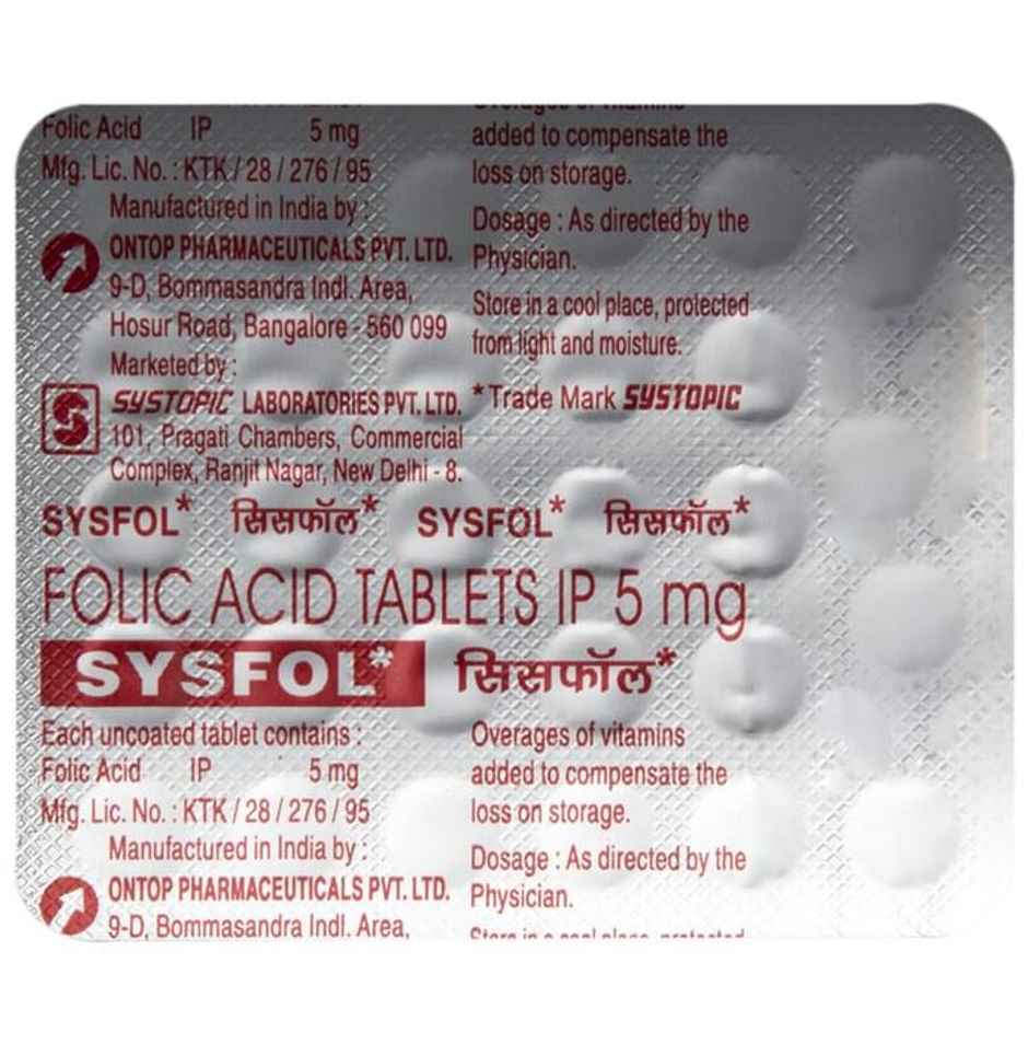 Sysfol Tablet