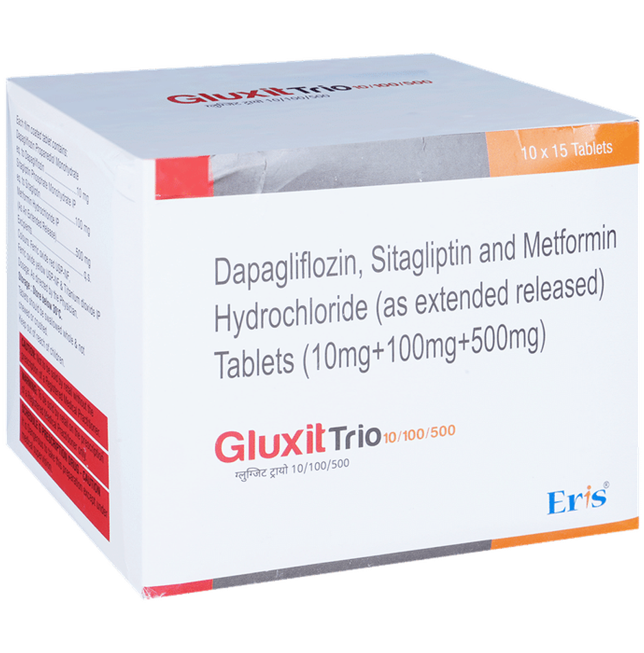 Gluxit Trio 10/100/500 Tablet ER